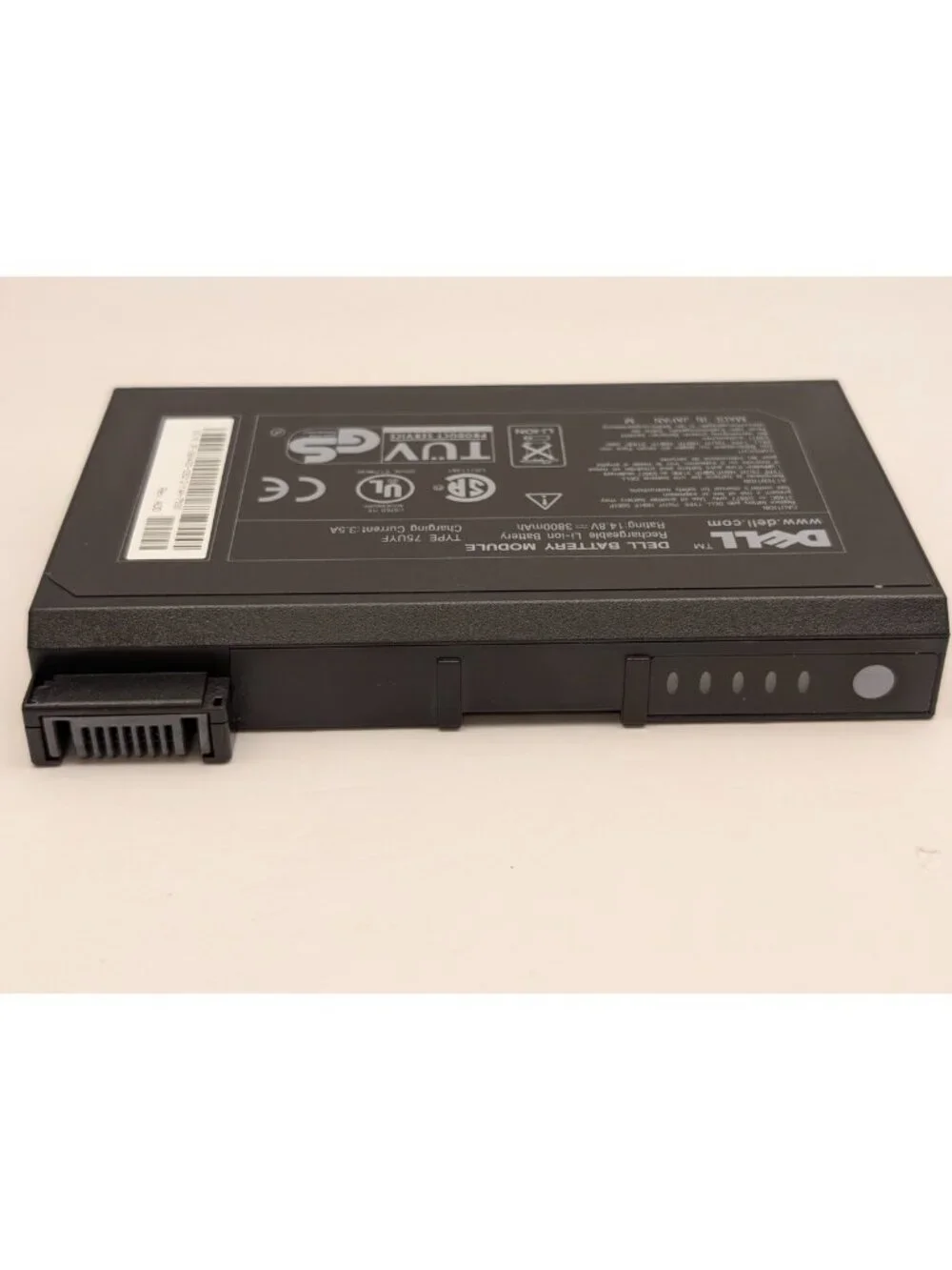 DELL Rechargeable Li-Ion Battery Module & BIOS Upgrade CD | Type 75UYF | 14.8V